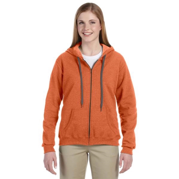 Gildan Heavy Blend Ladies 8oz. Vintage Classic Full Zip Hood - Gildan Heavy Blend Ladies 8oz. Vintage Classic Full Zip Hood - Image 7 of 7