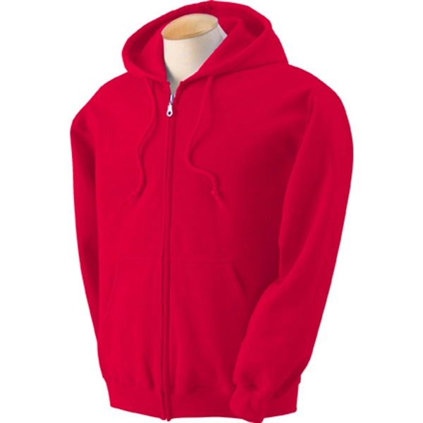 Gildan Heavy Blend Full Zip Hood - Dark/Color - Gildan Heavy Blend Full Zip Hood - Dark/Color - Image 10 of 16