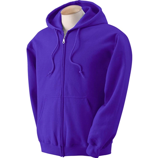 Gildan Heavy Blend Full Zip Hood - Dark/Color - Gildan Heavy Blend Full Zip Hood - Dark/Color - Image 12 of 16
