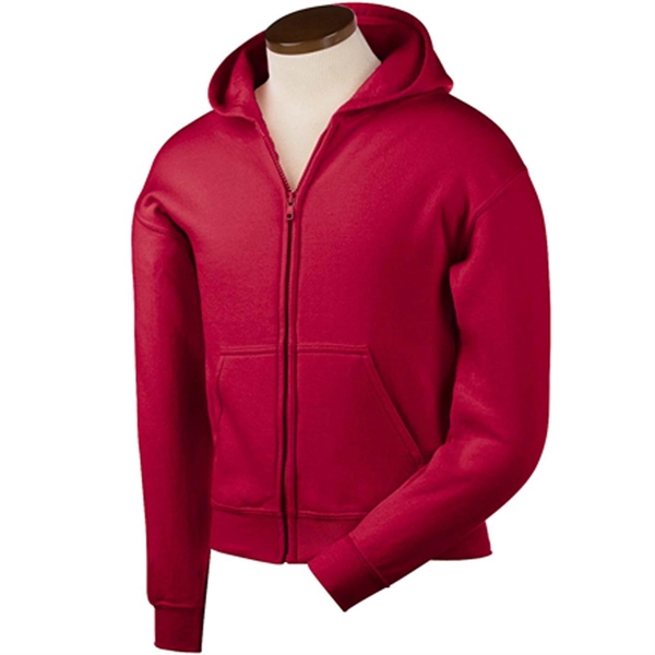Gildan Heavy Blend Full Zip Hood - Dark/Color - Gildan Heavy Blend Full Zip Hood - Dark/Color - Image 14 of 16