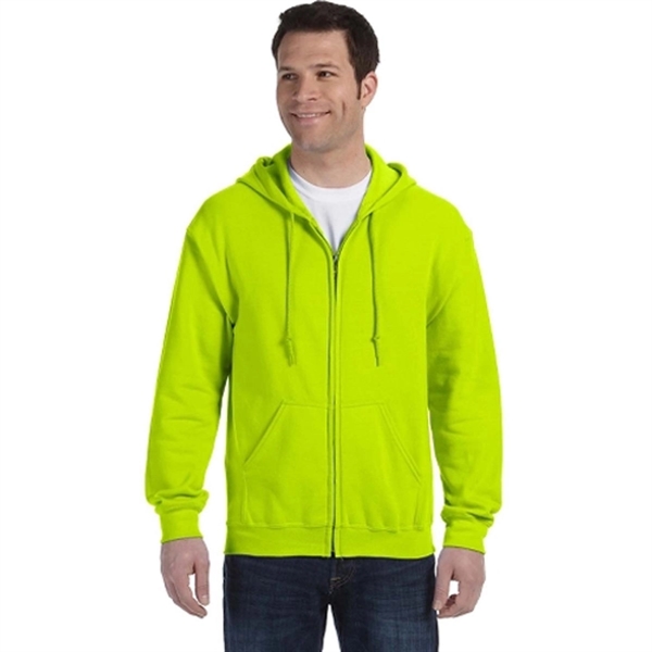 Gildan Heavy Blend Full Zip Hood - Dark/Color - Gildan Heavy Blend Full Zip Hood - Dark/Color - Image 15 of 16