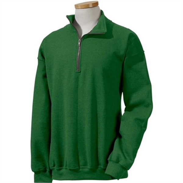 Gildan Heavy Blend 8 oz. Quarter-Zip Cadet Collar Sweatshirt - Gildan Heavy Blend 8 oz. Quarter-Zip Cadet Collar Sweatshirt - Image 2 of 5