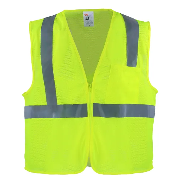 Safety Brite HI VISIBILITY MESH SAFETY VEST - Safety Brite HI VISIBILITY MESH SAFETY VEST - Image 0 of 3