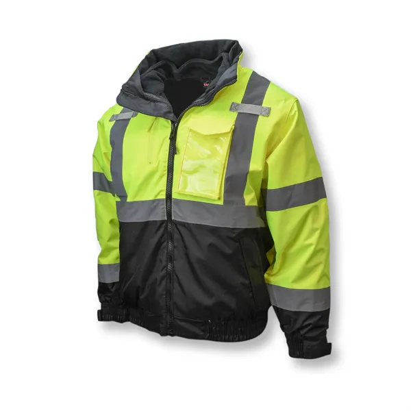 Radians Three-in-One Deluxe Hi Vis Bomber Jacket - Radians Three-in-One Deluxe Hi Vis Bomber Jacket - Image 0 of 5
