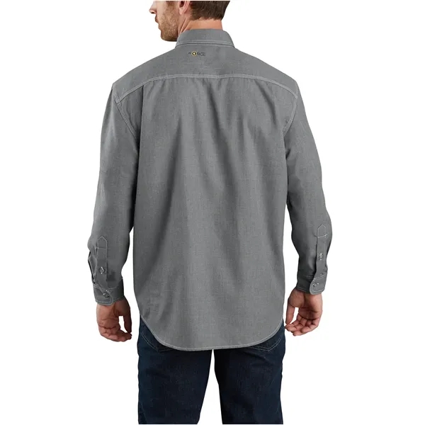 Carhartt Mens FR Force Loose Fit Lightweight Shirt - Carhartt Mens FR Force Loose Fit Lightweight Shirt - Image 2 of 4