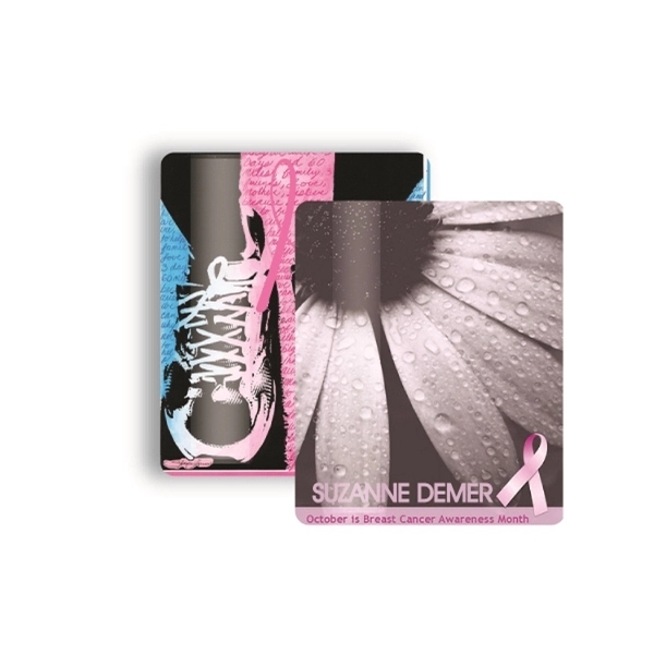 3.5" x 4" Breast Cancer Awareness Gift Card Lanyard Gift - 3.5" x 4" Breast Cancer Awareness Gift Card Lanyard Gift - Image 1 of 1