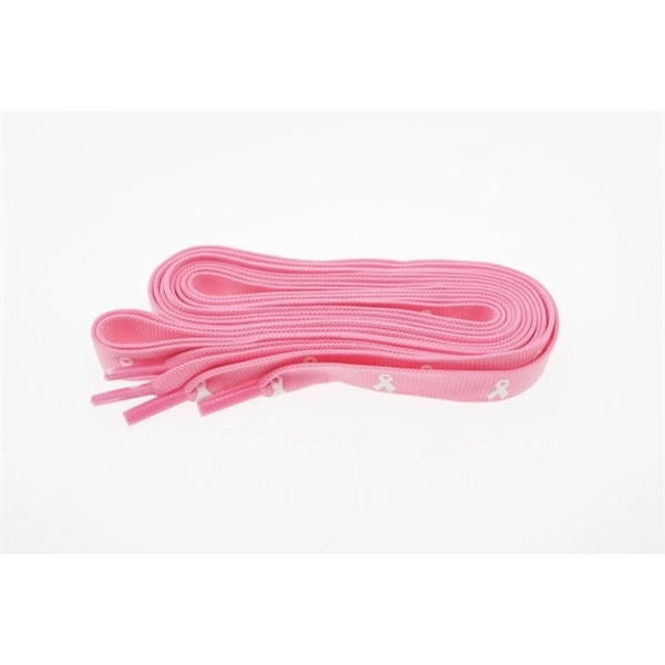 Breast Cancer Awareness 45" Shoe Laces - Breast Cancer Awareness 45" Shoe Laces - Image 2 of 5