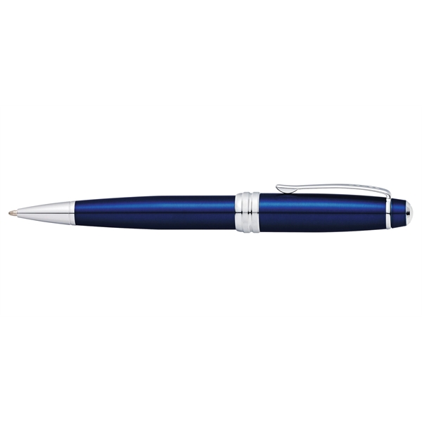 Bailey Blue Lacquer Ballpoint Pen With Chrome appointments - Bailey Blue Lacquer Ballpoint Pen With Chrome appointments - Image 0 of 2