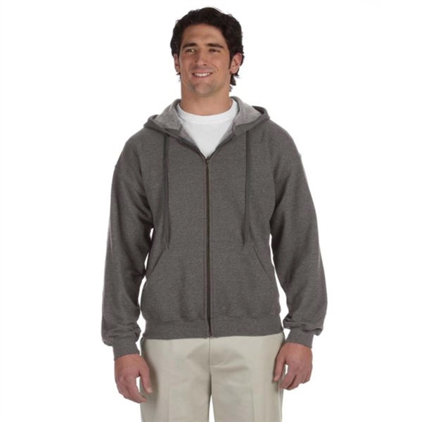 Gildan Heavy Blend 8 oz. Vintage Classic Full Zip Hood - Gildan Heavy Blend 8 oz. Vintage Classic Full Zip Hood - Image 4 of 7