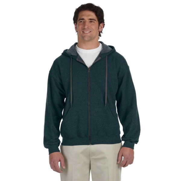 Gildan Heavy Blend 8 oz. Vintage Classic Full Zip Hood - Gildan Heavy Blend 8 oz. Vintage Classic Full Zip Hood - Image 6 of 7