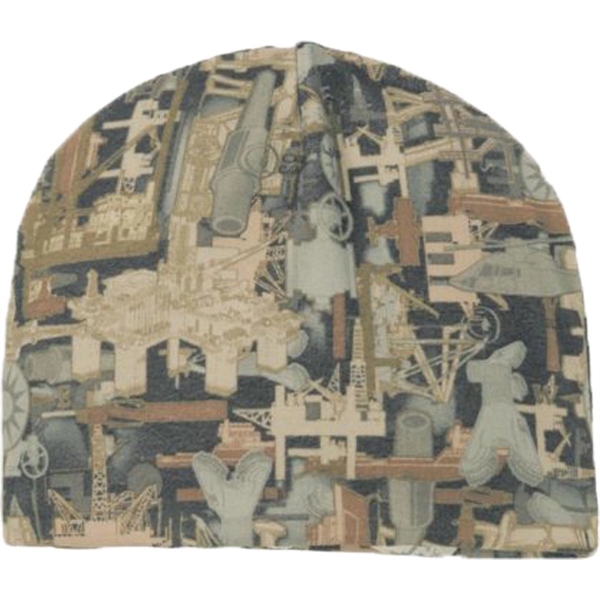 Port Authority Mossy Oak Fleece Beanie - Dark/All - Port Authority Mossy Oak Fleece Beanie - Dark/All - Image 2 of 4