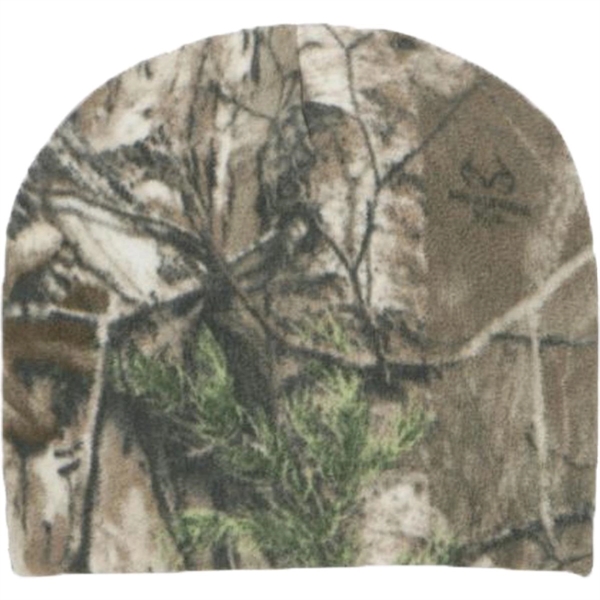 Port Authority Mossy Oak Fleece Beanie - Dark/All - Port Authority Mossy Oak Fleece Beanie - Dark/All - Image 3 of 4