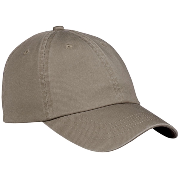 Port and Company Washed Twill Cap - Dark/All - Port and Company Washed Twill Cap - Dark/All - Image 3 of 9