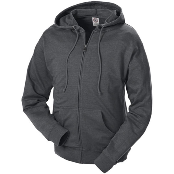 Delta Adult Unisex French Terry Fleece Zip Hoodie - Delta Adult Unisex French Terry Fleece Zip Hoodie - Image 1 of 9