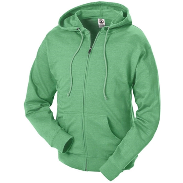 Delta Adult Unisex French Terry Fleece Zip Hoodie - Delta Adult Unisex French Terry Fleece Zip Hoodie - Image 5 of 9