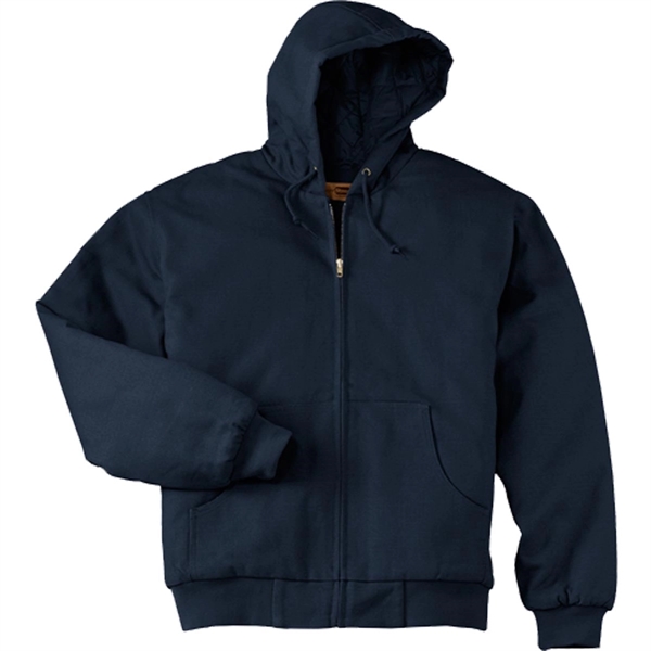 CornerStone Heavyweight Full-Zip Hooded Sweatshirt - CornerStone Heavyweight Full-Zip Hooded Sweatshirt - Image 4 of 4