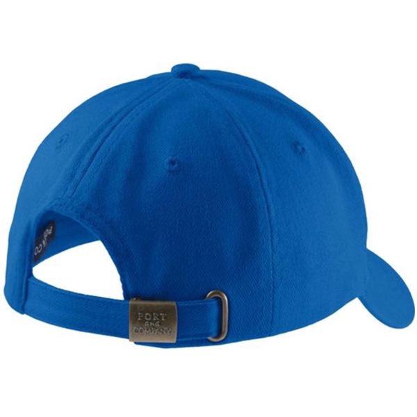 Port and Company Brushed Twill Cap - Dark/All - Port and Company Brushed Twill Cap - Dark/All - Image 5 of 13