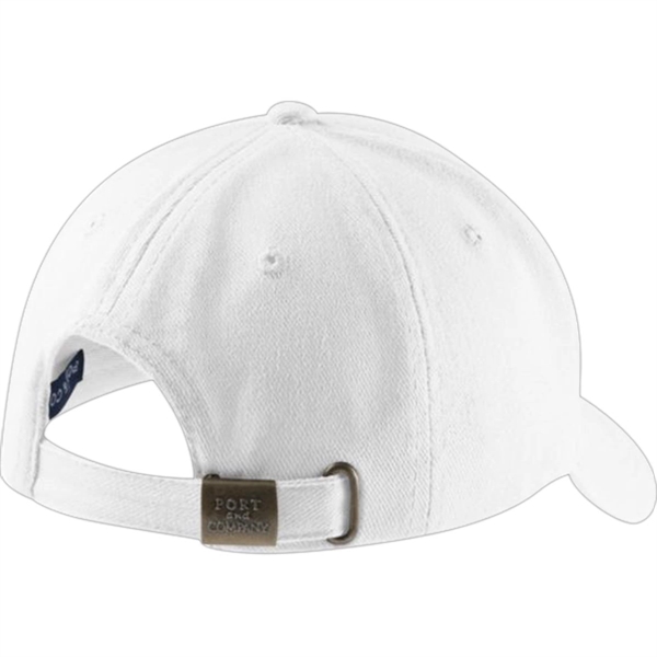Port and Company Brushed Twill Cap - Dark/All - Port and Company Brushed Twill Cap - Dark/All - Image 13 of 13