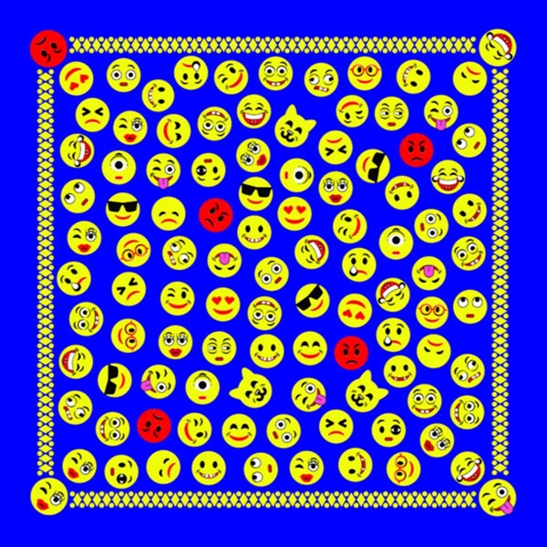 Novelty Print Bandanna 50/50 Poly Cotton - 22" x 22" - Novelty Print Bandanna 50/50 Poly Cotton - 22" x 22" - Image 6 of 26