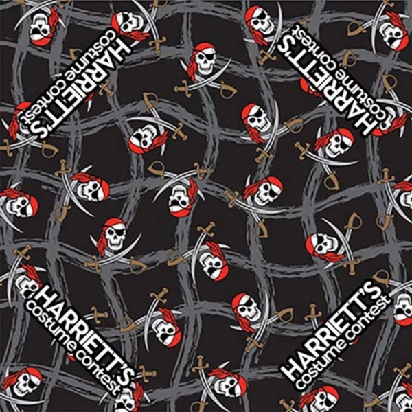 Novelty Print Bandanna 50/50 Poly Cotton - 22" x 22" - Novelty Print Bandanna 50/50 Poly Cotton - 22" x 22" - Image 9 of 26