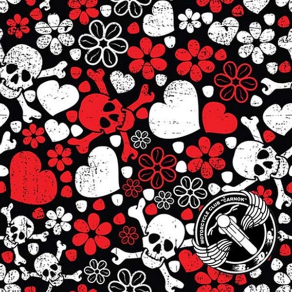 Novelty Print Bandanna 50/50 Poly Cotton - 22" x 22" - Novelty Print Bandanna 50/50 Poly Cotton - 22" x 22" - Image 13 of 26