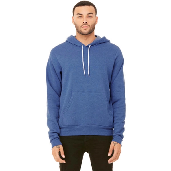 Bella + Canvas Unisex Poly-Cotton Fleece Pullover Hoodie - Bella + Canvas Unisex Poly-Cotton Fleece Pullover Hoodie - Image 9 of 12