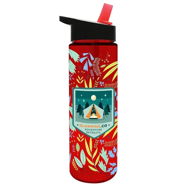 Garyline® Freedom Tritan® Renew Bottle with Flip-Straw Li...