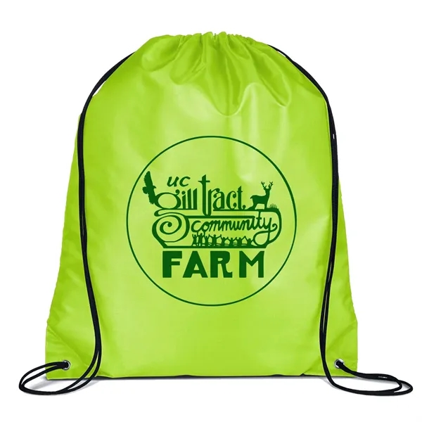 Drawstring Cinch up Backpack - Drawstring Cinch up Backpack - Image 8 of 14