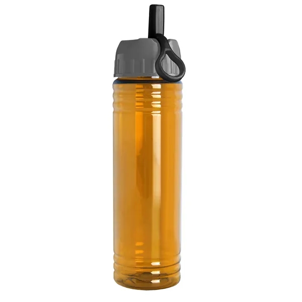 Garyline® Slim Fit Bottle with Ring-Straw Lid - 24 oz. - Garyline® Slim Fit Bottle with Ring-Straw Lid - 24 oz. - Image 4 of 48