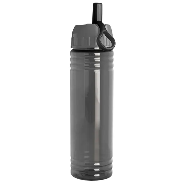 Garyline® Slim Fit Bottle with Ring-Straw Lid - 24 oz. - Garyline® Slim Fit Bottle with Ring-Straw Lid - 24 oz. - Image 6 of 48