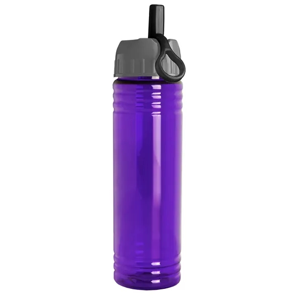 Garyline® Slim Fit Bottle with Ring-Straw Lid - 24 oz. - Garyline® Slim Fit Bottle with Ring-Straw Lid - 24 oz. - Image 7 of 48
