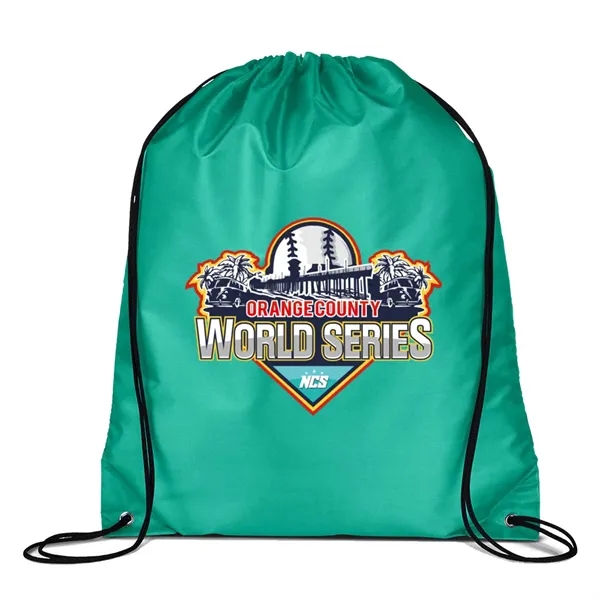 Full Color Drawstring Cinch up Backpack - Full Color Drawstring Cinch up Backpack - Image 12 of 14