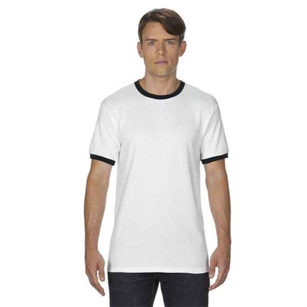 Gildan DryBlend 5.6 oz. Ringer T-Shirt - Gildan DryBlend 5.6 oz. Ringer T-Shirt - Image 3 of 7