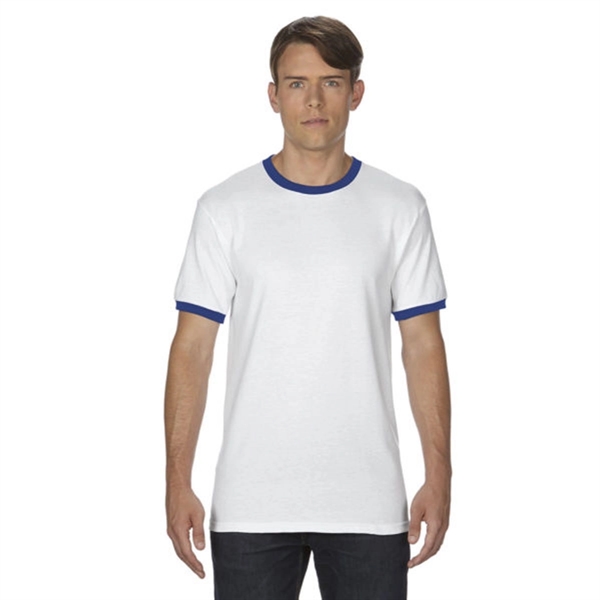 Gildan DryBlend 5.6 oz. Ringer T-Shirt - Gildan DryBlend 5.6 oz. Ringer T-Shirt - Image 4 of 7
