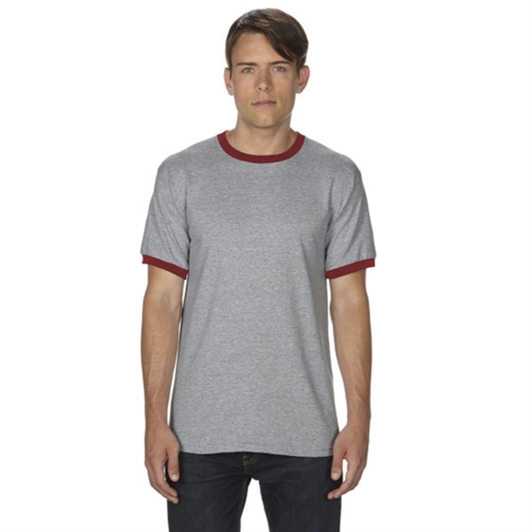 Gildan DryBlend 5.6 oz. Ringer T-Shirt - Gildan DryBlend 5.6 oz. Ringer T-Shirt - Image 5 of 7