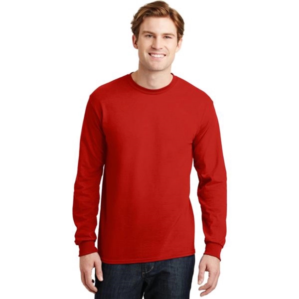 Gildan DryBlend 50 Cotton/50 Poly Long SleeveT-Shirt - Gildan DryBlend 50 Cotton/50 Poly Long SleeveT-Shirt - Image 6 of 7