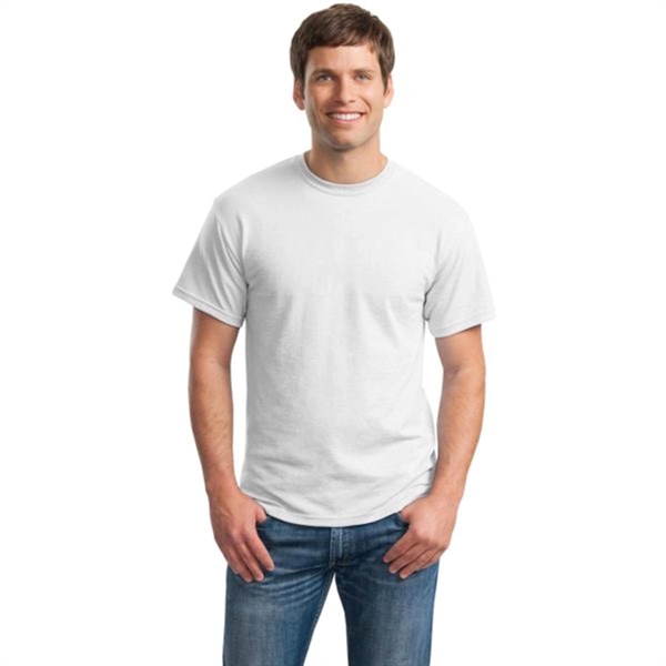 Gildan DryBlend 50 Cotton/50 Poly T-Shirt - White - Gildan DryBlend 50 Cotton/50 Poly T-Shirt - White - Image 1 of 2