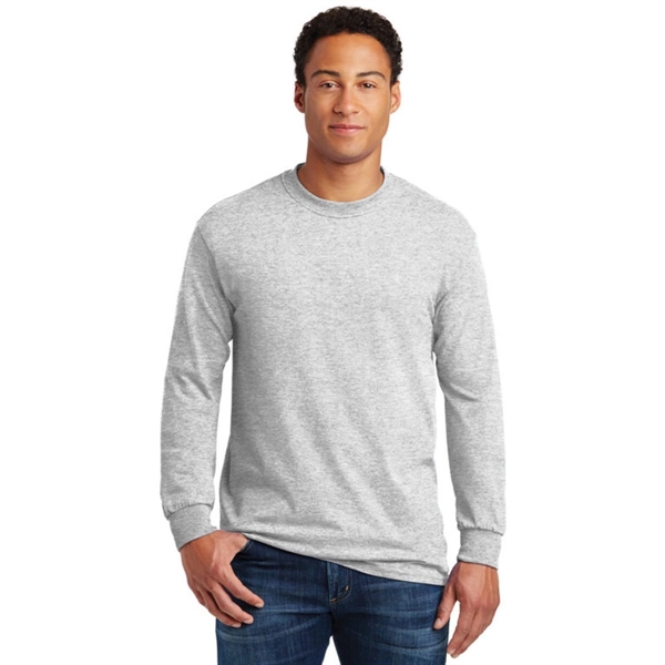 Gildan Heavy 100% Cotton Long Sleeve T-Shirt - Gildan Heavy 100% Cotton Long Sleeve T-Shirt - Image 1 of 1