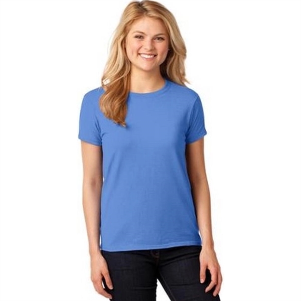 Gildan Ladies Heavy Cotton 100%  T-Shirt - Dark/Colors - Gildan Ladies Heavy Cotton 100%  T-Shirt - Dark/Colors - Image 1 of 11