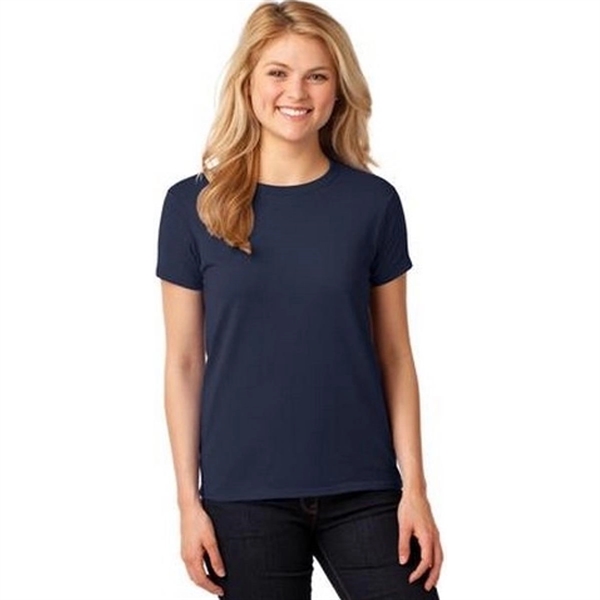Gildan Ladies Heavy Cotton 100%  T-Shirt - Dark/Colors - Gildan Ladies Heavy Cotton 100%  T-Shirt - Dark/Colors - Image 4 of 11