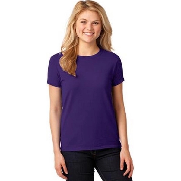 Gildan Ladies Heavy Cotton 100%  T-Shirt - Dark/Colors - Gildan Ladies Heavy Cotton 100%  T-Shirt - Dark/Colors - Image 6 of 11