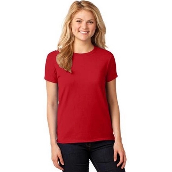Gildan Ladies Heavy Cotton 100%  T-Shirt - Dark/Colors - Gildan Ladies Heavy Cotton 100%  T-Shirt - Dark/Colors - Image 7 of 11