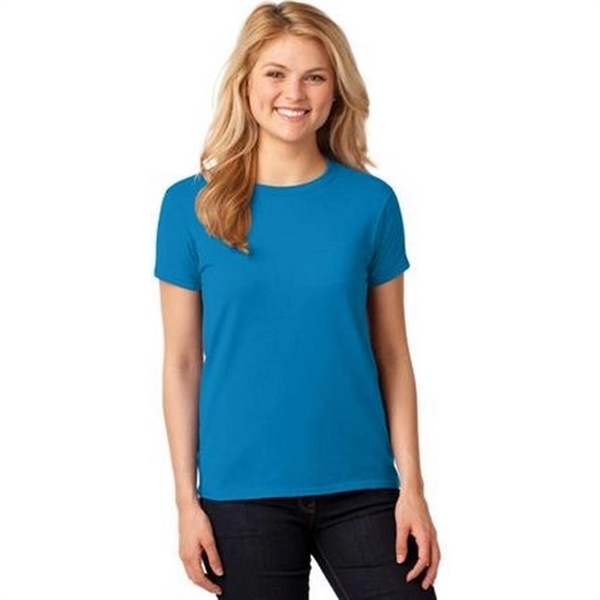 Gildan Ladies Heavy Cotton 100%  T-Shirt - Dark/Colors - Gildan Ladies Heavy Cotton 100%  T-Shirt - Dark/Colors - Image 9 of 11