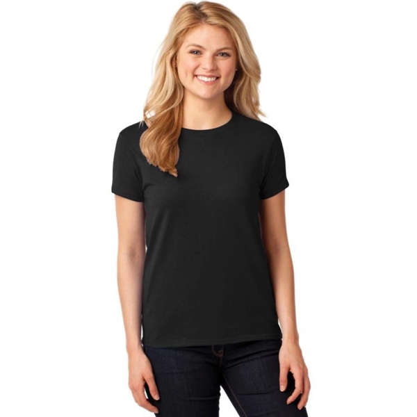 Gildan Ladies Heavy Cotton 100%  T-Shirt - Dark/Colors - Gildan Ladies Heavy Cotton 100%  T-Shirt - Dark/Colors - Image 10 of 11