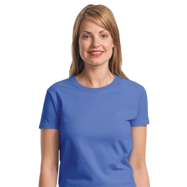 Gildan Ladies Ultra 100% Cotton T-Shirt - Dark/Color - Gildan Ladies Ultra 100% Cotton T-Shirt - Dark/Color - Image 3 of 12