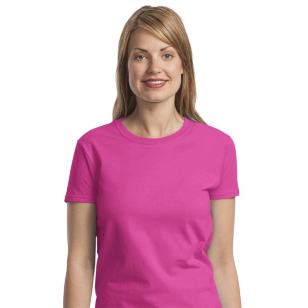 Gildan Ladies Ultra 100% Cotton T-Shirt - Dark/Color - Gildan Ladies Ultra 100% Cotton T-Shirt - Dark/Color - Image 5 of 12