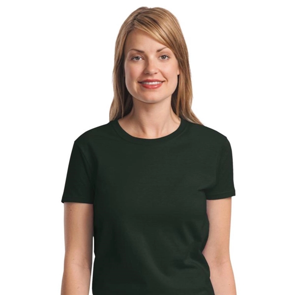 Gildan Ladies Ultra 100% Cotton T-Shirt - Dark/Color - Gildan Ladies Ultra 100% Cotton T-Shirt - Dark/Color - Image 6 of 12
