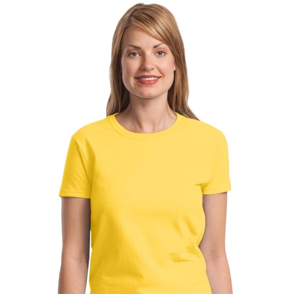 Gildan Ladies Ultra 100% Cotton T-Shirt - Dark/Color - Gildan Ladies Ultra 100% Cotton T-Shirt - Dark/Color - Image 7 of 12
