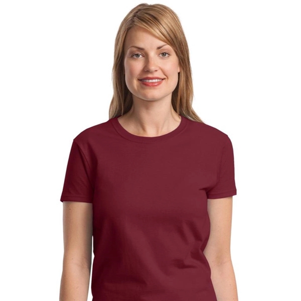 Gildan Ladies Ultra 100% Cotton T-Shirt - Dark/Color - Gildan Ladies Ultra 100% Cotton T-Shirt - Dark/Color - Image 9 of 12