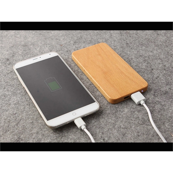Rectangle Wooden Power Bank - Rectangle Wooden Power Bank - Image 5 of 5